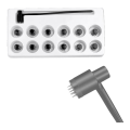1BOX (12PCS)7 Star Needle & Plum Blossom Dermal Hammer, Seven Star Needle Set. 