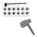 1BOX (12PCS)7 Star Needle & Plum Blossom Dermal Hammer, Seven Star Needle Set. 