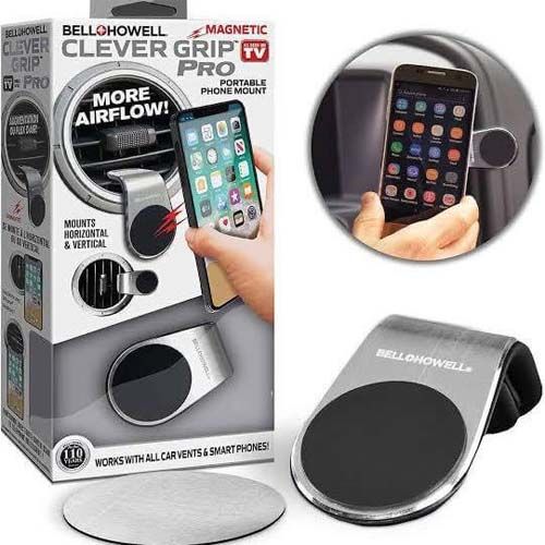 Bell and Howell Clever Grip Pro Portable Magnetic Phone Mount