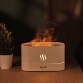Flame Aroma Diffuser Air Humidifier Ultrasonic Cool Mist Maker Fogger Led Essential Oil 3D Effect Fire Lamp Difusor Air Humidifier. 