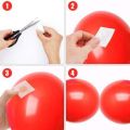 (Pack Of 1)  Balloons Glue Points Double Sided Adhesive Dots Stickers Tape for DIY Craft Party Balloon Decorations (1 Roll/100 Pcs). 