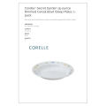 CORELLE Secret Garden Open Stock Crockery (Plates, Bowls & Serveware). 