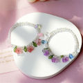Popular Women Flower Bead Bracelet Female INS Temperament All Match Flower Bracelet Girl Bracelet Jewelry Gift New. 