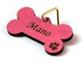 Wooden Bone Shape Is For Dogs & Cats. 