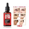 Arfa Cosmetics 5IN1 Serum Gulatathione Brighten Skin Tone Removes Dead Skin Hyaluronic Vitamin c Serum Whitening Serum Skin Care Serum30Ml. 