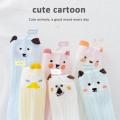 【HOT】 Kids Children's Socks For Girls Boys Bow Knee High Fishnet Socks Soft Cotton Cartoon Anti-Mosquito Socks Newborn Socken Clothing. 