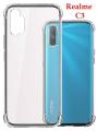 Realme_C3 Antishock Air cushions Drop Resistance Transparent Tpu Case Silicone Back Cover. 