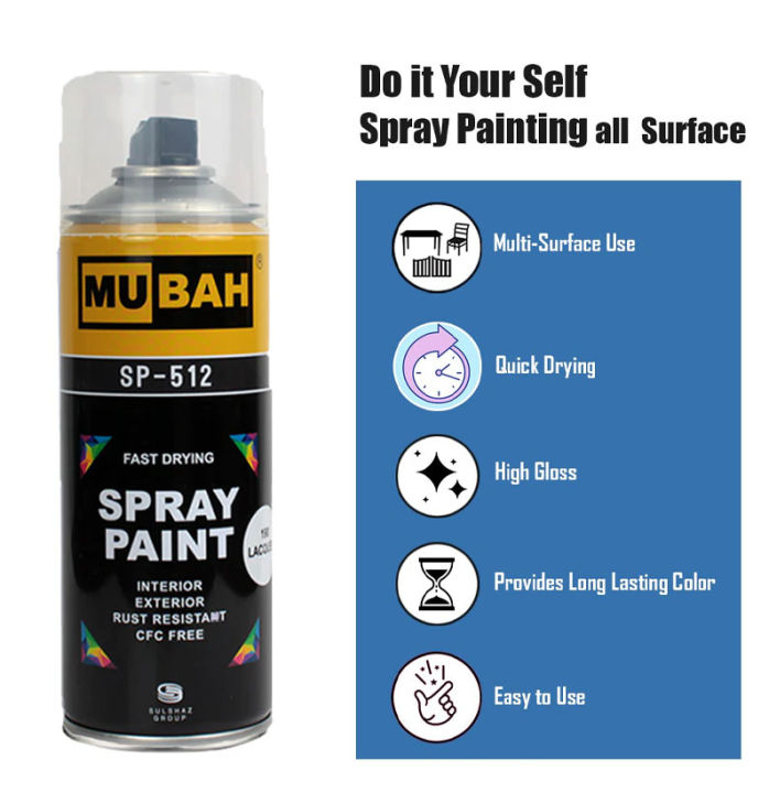 Mubah%20Acrylic%20Lacquer%20Spray%20Paint%20Clear%20Transparent%20Glossy%20Finish%20400ml%20-%20Professional%20Grade%20Spray%20Paint%20for%20Art,%20Craft,%20and%20DIY%20Projects%20-%20Protect%20your%20paintings%20SPRAY%20PAINT%20FOR%20%E2%80%93%20Cars,%20Bikes,%20Metal%20Gates/Grills%20-%20Image%202