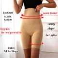 Seamless Half Body Shaper for Women's Shapewear for Slim Tummy Control Panties For Women Bodysuits in Beige Perfect Fit for 34 to 46 Inches Waist. 