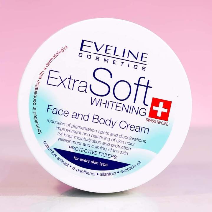 Alfatah Mall - EVELINE FACE & BODY EXTRA SOFT WHITENING CREAM 200 ML-AFP-000089252