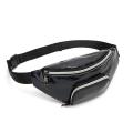 【happy one】Fashion Women Girls Waist Fanny Pack Belt Bag Pouch Bag Travel Sport Small Purse Black Pink Silver Yellow Purple. 