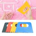 Plastic Paint Scraper Graffiti Toy Toothed Scrapers Brushes Tools. 