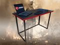 Gaming Table Portable Folding 2x4 Feet Black & Red. 