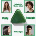 Nature Triangle Shampoo Bar - Nature Seven Green Soap Shampoo Bar - Natural Organic Plant Based Calming & Strengthens Hair For Men And Women - 120g. 