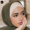 Skin Color Hijab Cap - Comfortable Under Scarf for Girls and Women. 