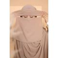 Simple & Beautiful Veil Charm Forehead Niqab Colours. 