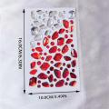 1set1-5 Pcs Multiple colors Gem Stickers Scar Makeup Ice cubes Halloween DIY Eyes Face Jewels Stickers Cool Cosplay Tattoos. 