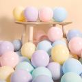 Macaron Balloons Pack of 80 Baby Colors Light Milky Colors 80 Balloons Pack For Birthday - Anniversary Decoration Pastal Color Balloons. 