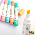 Mini Cute Pencil Shape Colourful Highlighter Markers, 6pcs/set Highlighter Pens| Cute stationary items for girls. 