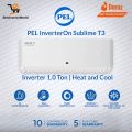 PEL Inverter AC | Model PINV-12K InverterOn  Sublime| 1 Ton |  T3 Compressor | Heat & Cool | 4D Air Flow | High Energy Savings | 10 Years Compressor & 5 Years PCB Kit Warranty  With Free Installation. 