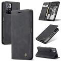 Caseme Leather Flip Wallet For Redmi note 11 4g. 