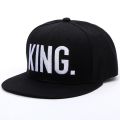 KING QUEEN Letter Embroidery Baseball Cap Snapback Hip Hop Caps For Lovers Couples Sun Hats Men Women Visor Cap. 