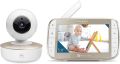 Motorola Baby Monitor - VM50G Video Baby Monitor with Camera, 1000ft Range 2.4 GHz Wireless 5" Screen, 2-Way Audio, Remote Pan, Tilt, Zoom, Room Temperature Sensor, Lullabies, Night Vision 1 Camera. 