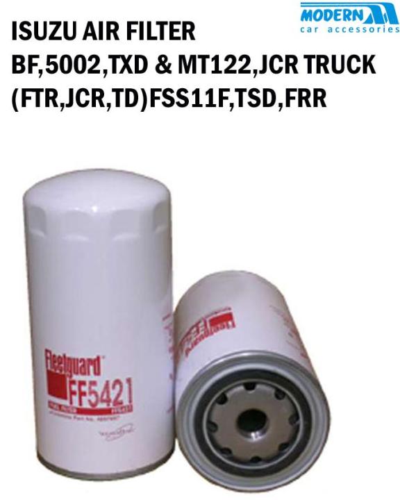 FUEL FILTER, ISUZU BF, 5002, TXD & MT 112, JCR TRUCK (FTR,JCR, TD) FSS11F, TSD, FRR