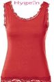 Lace Trim Camisole for Women Soft and Stretchy Cotton Summer Slip, Sleeveless Innerwear in Red, White, Black and Skin, Free Size. 