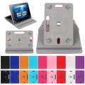 PU Leather Cover For Samsung Galaxy Tab 7 8 9 10.1 inch Android Tablet PC 360 Degree Rotating Universal Tablet Case. 