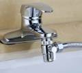 Faucet Divider Washbasin Faucet Adapter Bathroom Sink Splitter Water Tap Connector For Toilet Bidet Shower Kitchen Accessories. 