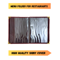 Restaurant Menu Folder | 100% Premium Quality Durable Stylish & Perfect for Showcasing Your Menu Elegantly | Octagon Traders. 