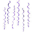 1 Set Party Ribbon Eye-catching Waterproof PVC Decorative Ceiling Hanging Swirl Ribbon for Home. 