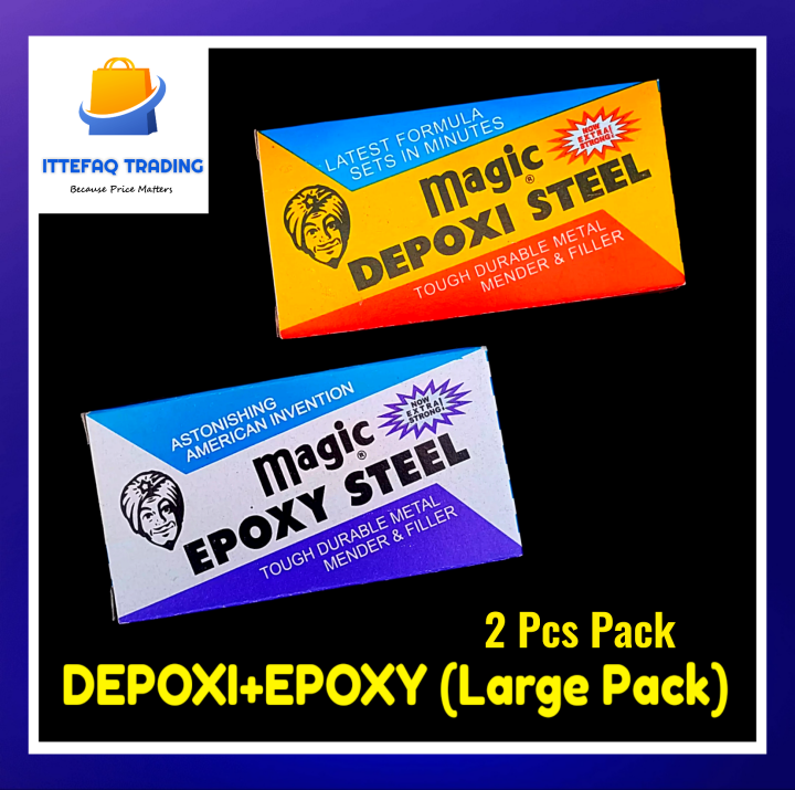 Pack%20of%202%20Magic%20Depoxi%20Steel,%20Magic%20Epoxy%20Steel%20Large%20Pack%20-%20Image%202
