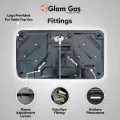 Glam Gas Black Berry Hob | 3 Burner | Gas Stove | Kitchen Gas Stove | Choolah. 