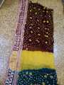 Multi-color 2.5 Yards Chunri Dupatta with Gotta in High Quality. 