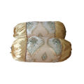 Gao Pillow cover pack of 2 golden round traditional side cushion ideal for floor sittings Ultimate Comfort for Blissful Rest king size without filing only cover - gol takiya. 