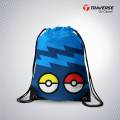 Traverse  Pokimone' Drawstring Bags For Girls / Bags For Kids / Bags For Boys- Digitally printed by on strong polyester fabric Bags hand bag for girls bags for girls. 