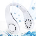 Rechargeable Portable Bladeless Neck Fan 3 Speeds - USB Wearable Hands Free Fan, Neck Cooling Fans, Leafless Hanging Mini Neck Fan for Women Men Travel Sports Outdoor. 