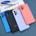 Samsung Galaxy  A32 Case  Soft-Touch Back Protective Shell Silky Silicone A 32 4G 5G Mobile Phones Cover. 