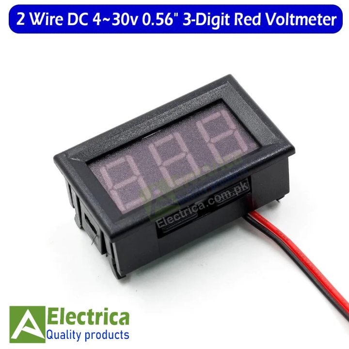 2%20Wire%20DC%204V%E2%80%9330V%203%20Digit%20Digital%20Display%20Voltage%20Meter%200.56%20Inch%20Red%20LED%20Voltmeter%20Module%20High%20Accuracy%20Panel%20Indicator%20by%20Electrica%20-%20Image%204