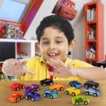 5pcs & 20 Pcs Pull Back Mini Car Set Toy for Kids - Best Gift for Children Multicolor Small Cars. 