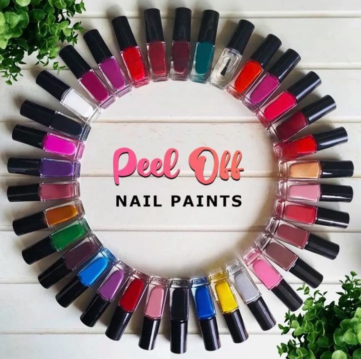 Pack of 36 Peel off Nail Paint Nail Polish 6,12,24,36