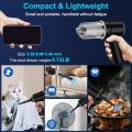 Fast & Rechargeable - Vacuum Cleaner - 3 In 1 Vacuum Cleaner - Best For Home & Car - Cordless Handheld Design - USB Charging - Powerful Suction Motor - Compact Dust Remover For Sofa, Bed & Keyboard. 