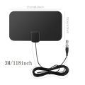 Digital TV Antenna Booster Hign Gain High Definition Aerial HD Flat Indoor Active Aerial For Car Antenna RV Travel Smart TV Hudduo. 