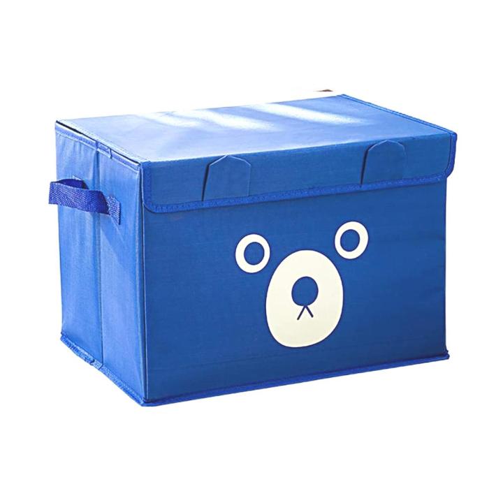 Panda Design Folding Storage Bins Quilt Basket Kid Toys Organizer Storage Boxes Cabinet Wardrobe Storage Bags 1 Piece