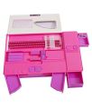Princess Gadget Pencil Box Best Quality with Calculator--Jumbo Pencil Box-Kids Multi Purpose. 