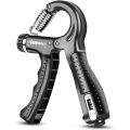 HISTRO 5-60 kg Plastic Hand Grip Strengthener – Adjustable Grip Strength Trainer with Stainless Steel Spring for Strong Wrists, Fingers, Forearm, Hands and Rehabilitation Exercise  Hand Gripper Adjustable Resistance Automatic Counting Non-Slip Hand Grip. 