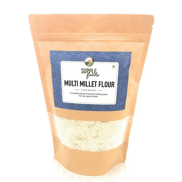 Multi Millet Flour - 900g Wheat Free, Preservative Free, Native Multigrain Atta For Weight Loss (Foxtail Millet, Kodo Millet, Little Millet,...