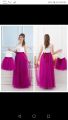 Party wear Net and Silk cute mom and daughter matching Dress, Mother and baby Dress, Mother and baby same frock, Mother and Baby Same Dress. 